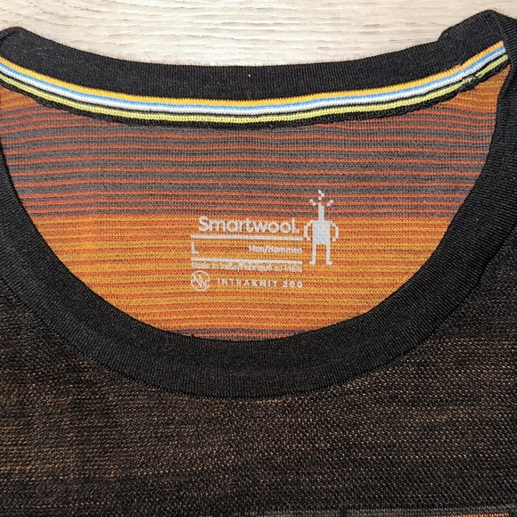 Smartwool Intraknit Thermal Merino Base Layer Pattern Crew - Men's - Picture 4 of 6